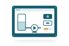 HMI touchscreen illustration